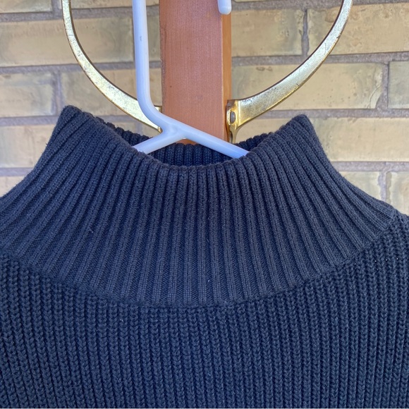 Lord & Taylor Knit Black Sweater - Picture 4 of 5